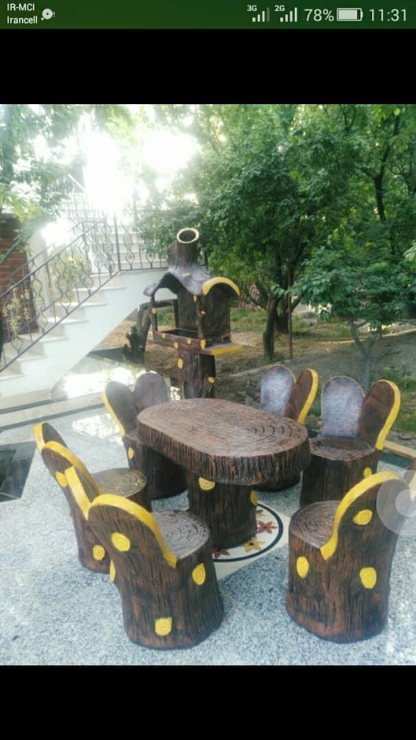 تندیس سبز آبنما گلدان کباب پز نیمکت بتنی|مصالح و تجهیزات ساختمان|تهران, جوانمردان (اندیشه)|دیوار