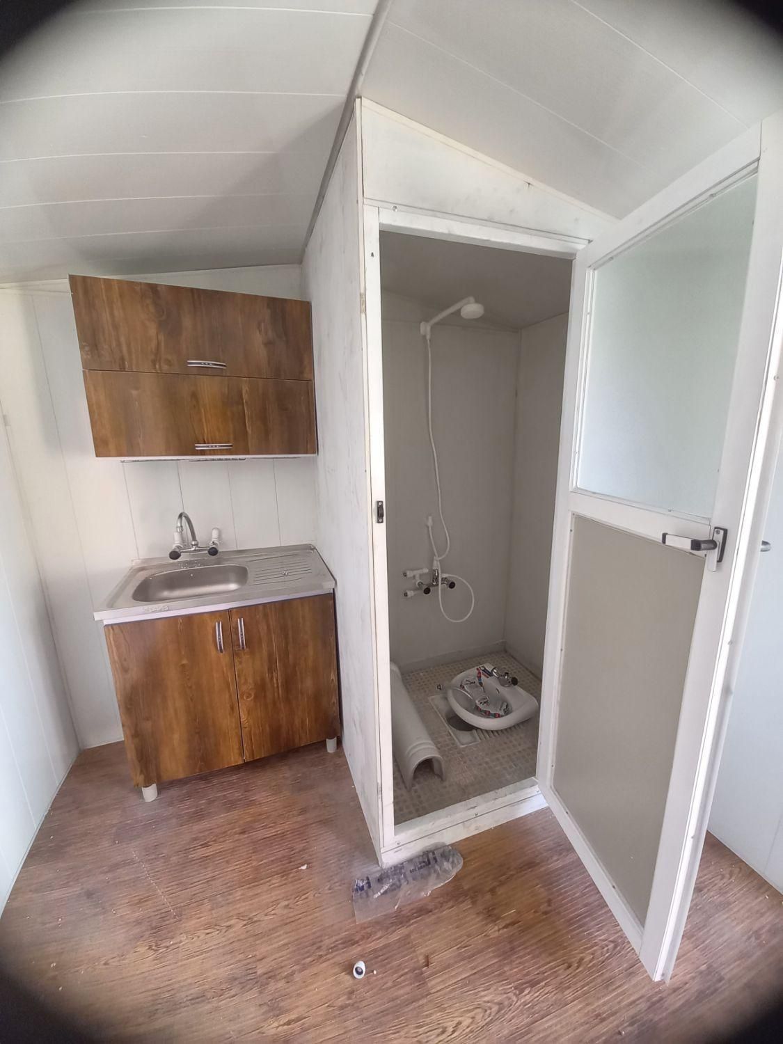 کانکس ۱۵ متری سرویس کامل نوساز شاسی تیرآهن|مصالح و تجهیزات ساختمان|تهران, یافت آباد جنوبی|دیوار