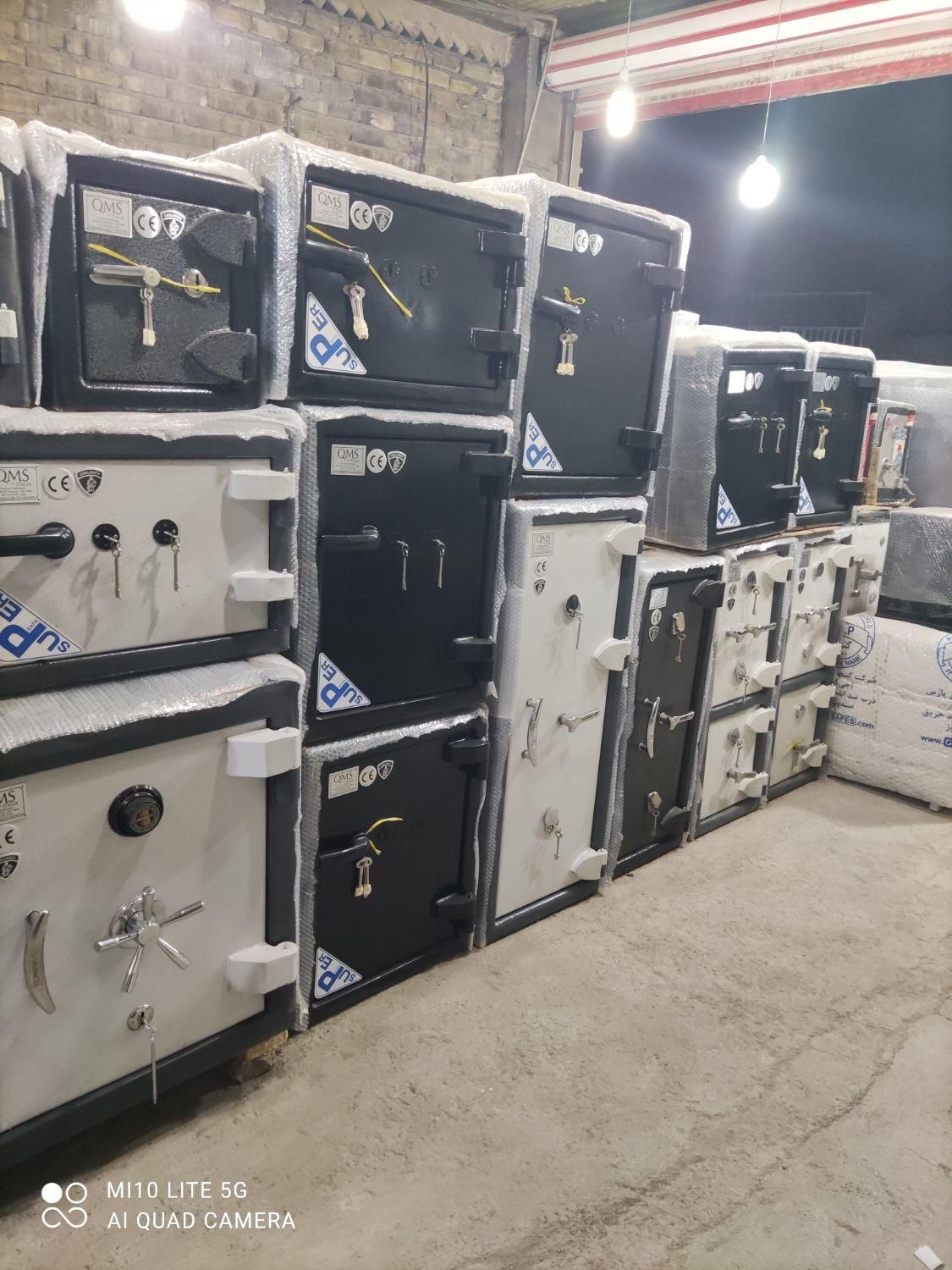 گاوصندوق گنجینه زبانه کتابیQMS|ابزارآلات|قم, نیروگاه|دیوار