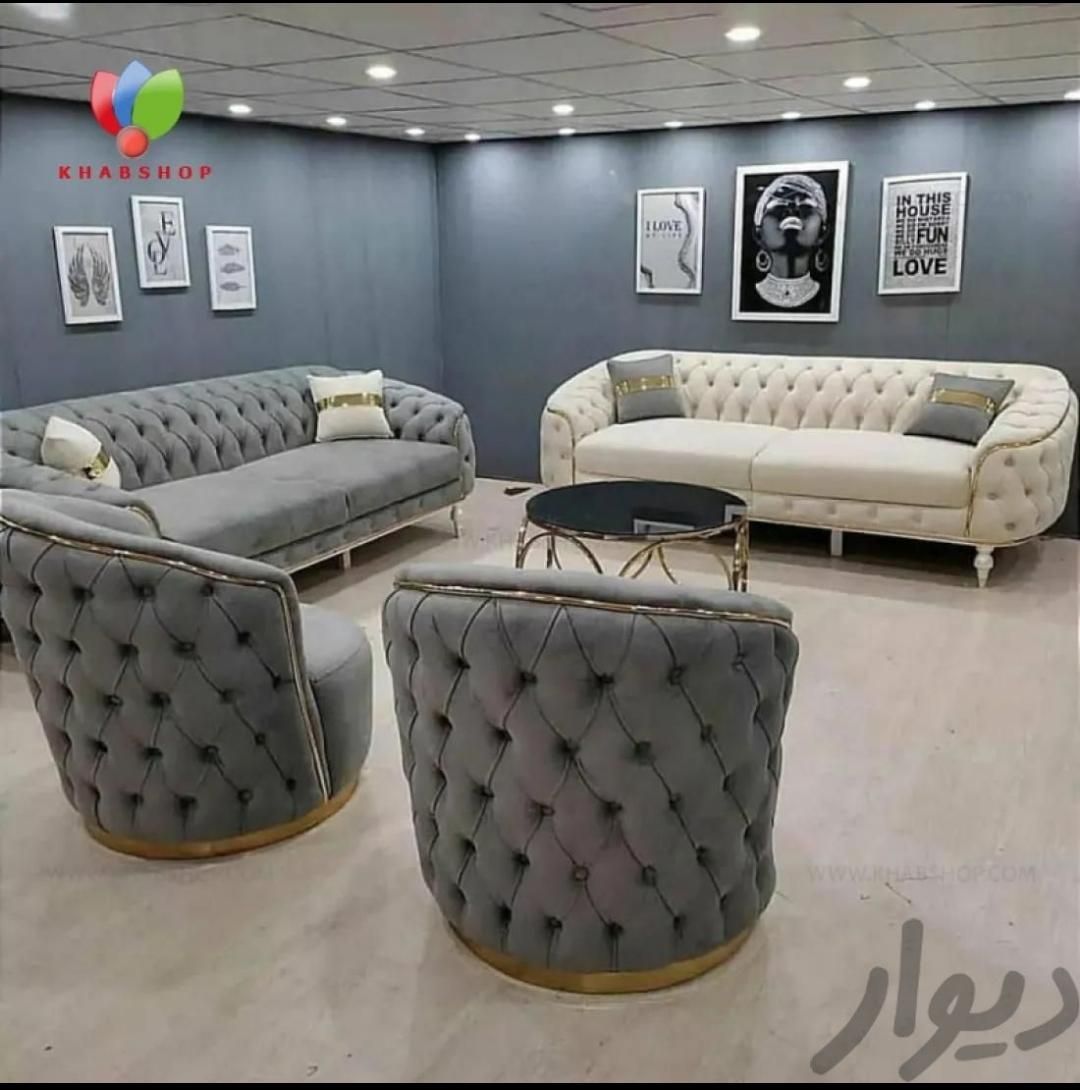 مبل راحتی / تخت شو/ ۸ نفره|مبلمان خانگی و میز عسلی|قشم, |دیوار