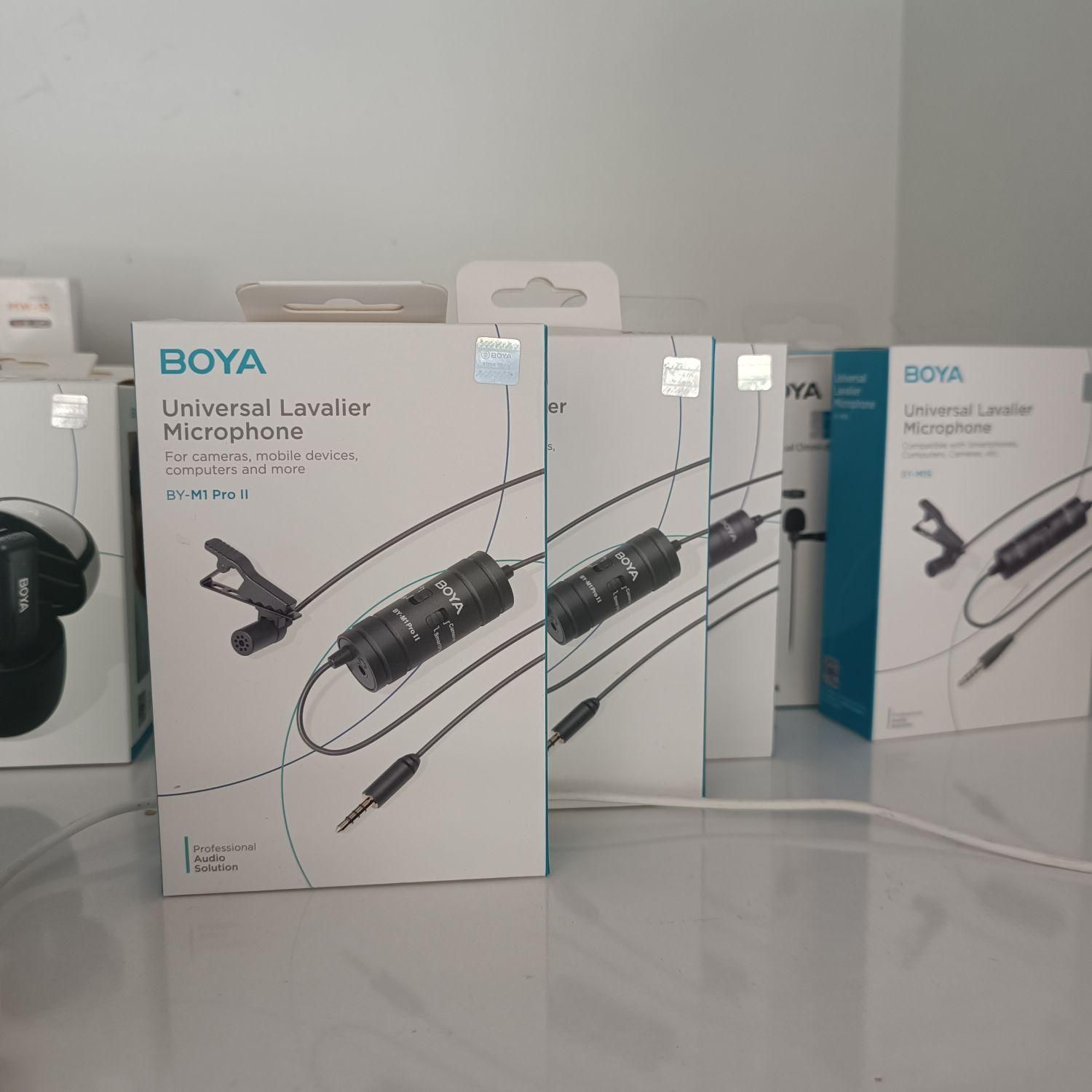 میکروفون سیمی بویا BOYA M1 PRO ii سری ۲ خازنی|صوتی و تصویری|مشهد, وکیل‌آباد|دیوار