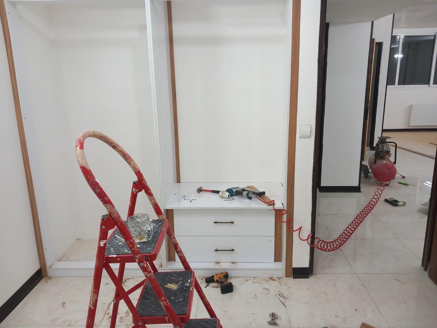 تعمیرات ونصب انواع کمد وکابینت|خدمات پیشه و مهارت|اصفهان, خانه اصفهان|دیوار