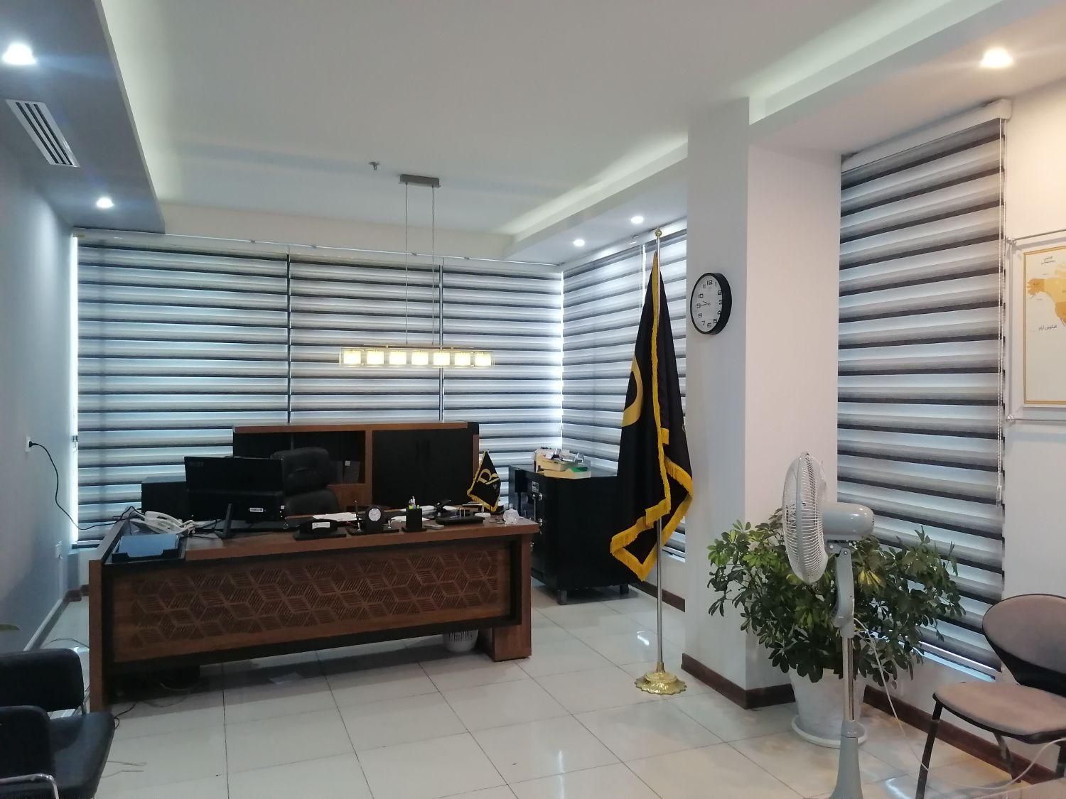 پرده زبرا اداری. تحویل یک روزه|پرده، رانر، رومیزی|مشهد, شریف|دیوار