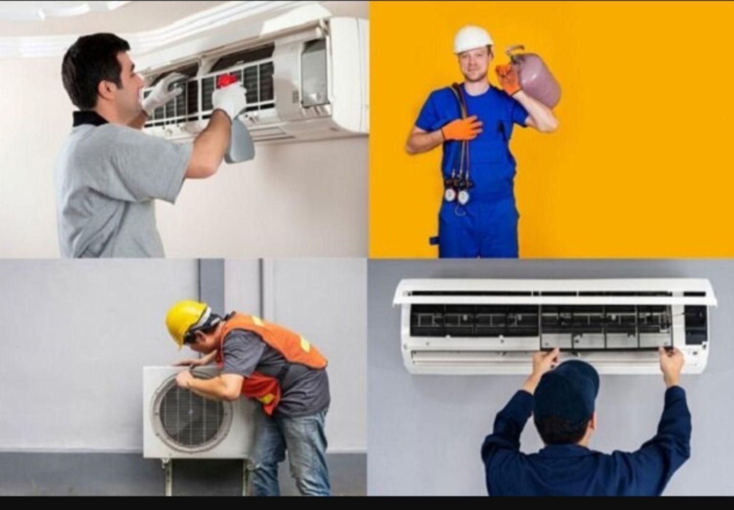 خدمات نصب وراه اندازی اسپلیت کولر آبی وپکیج|خدمات پیشه و مهارت|مرودشت, بهارستان|دیوار