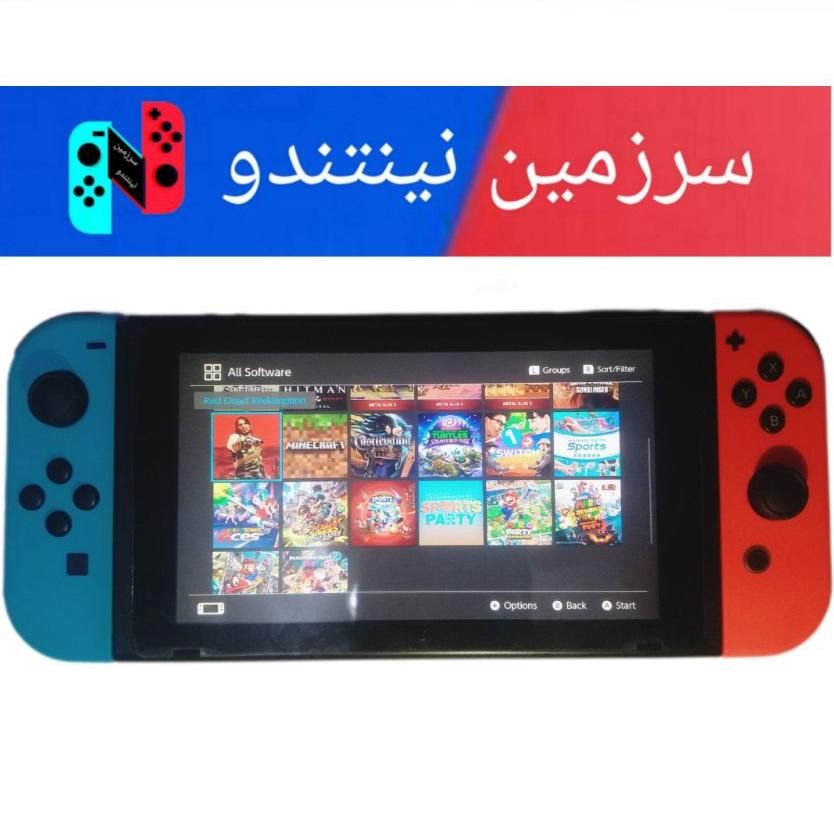 نینتندو Nintendo Switch سوییچ کپی خور قرمز آبی|کنسول، بازی ویدئویی و آنلاین|مشهد, الهیه|دیوار