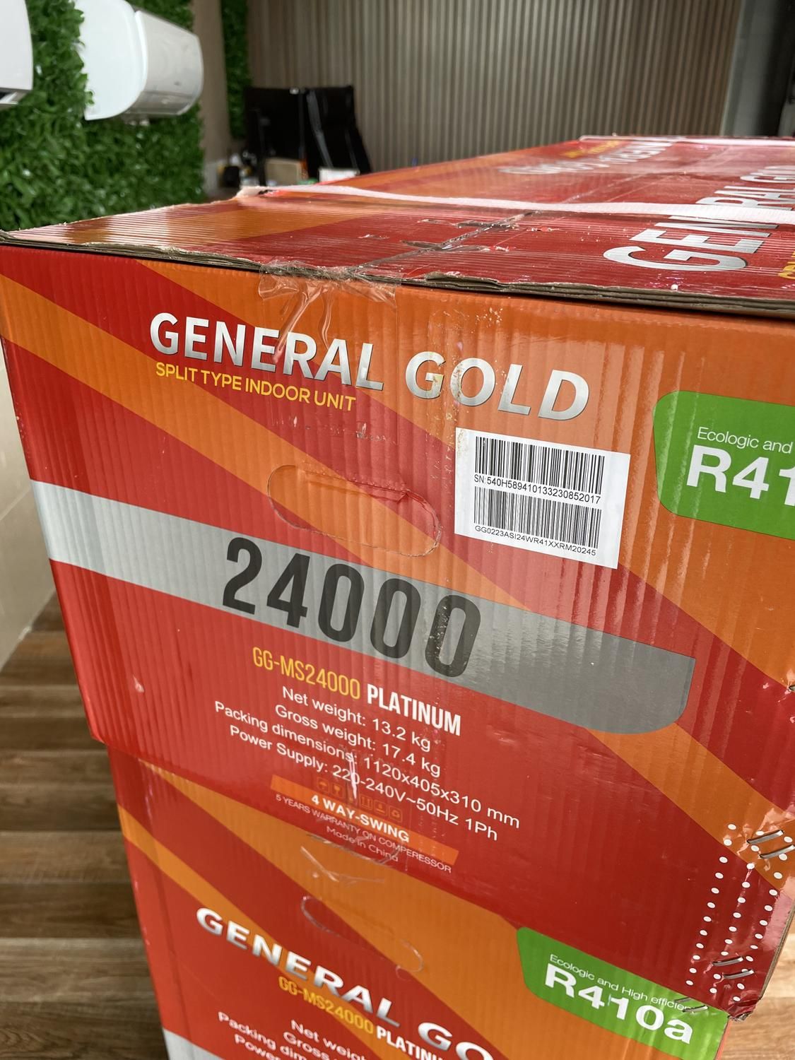 کولرگازی۲۴هزار جنرال گلد platiniumکولرگازی|کولر گازی و فن‌کوئل|کرج, گوهردشت|دیوار