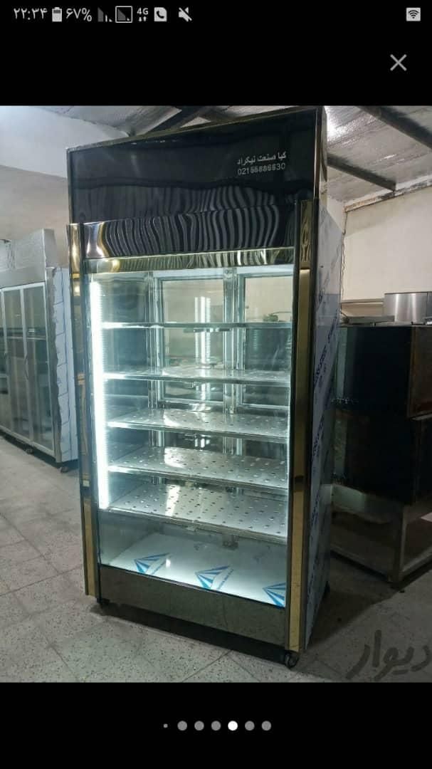 یخچال فریزر صنعتی ویترینی فروشگاهی سوپر پرده هوا|فروشگاه و مغازه|تهران, شهرک شریعتی|دیوار