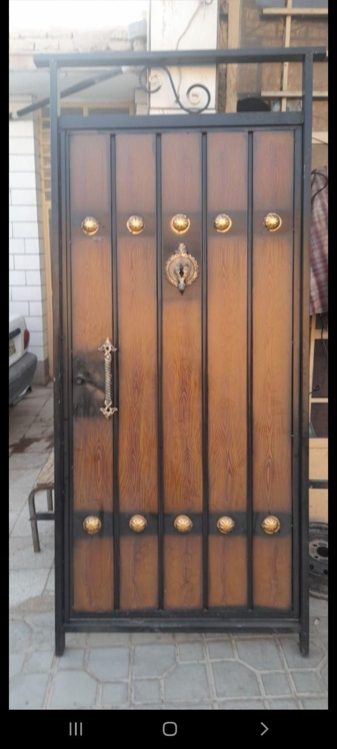 درب های فرفوژه ای .وچوبی|مصالح و تجهیزات ساختمان|کرمان, |دیوار