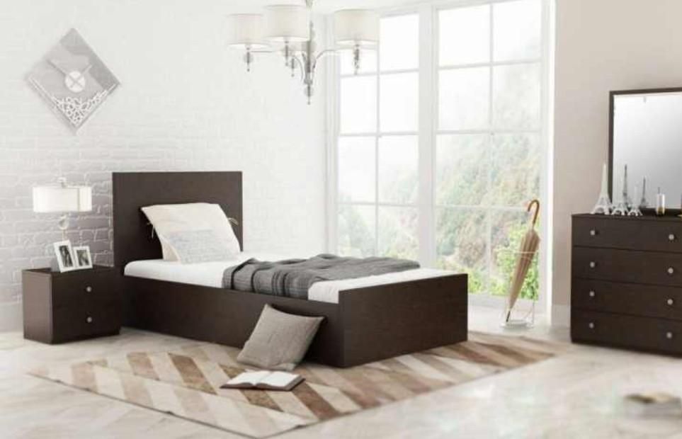 تخت خواب دو نفره تکنفره ساده|تخت و سرویس خواب|قروه, |دیوار