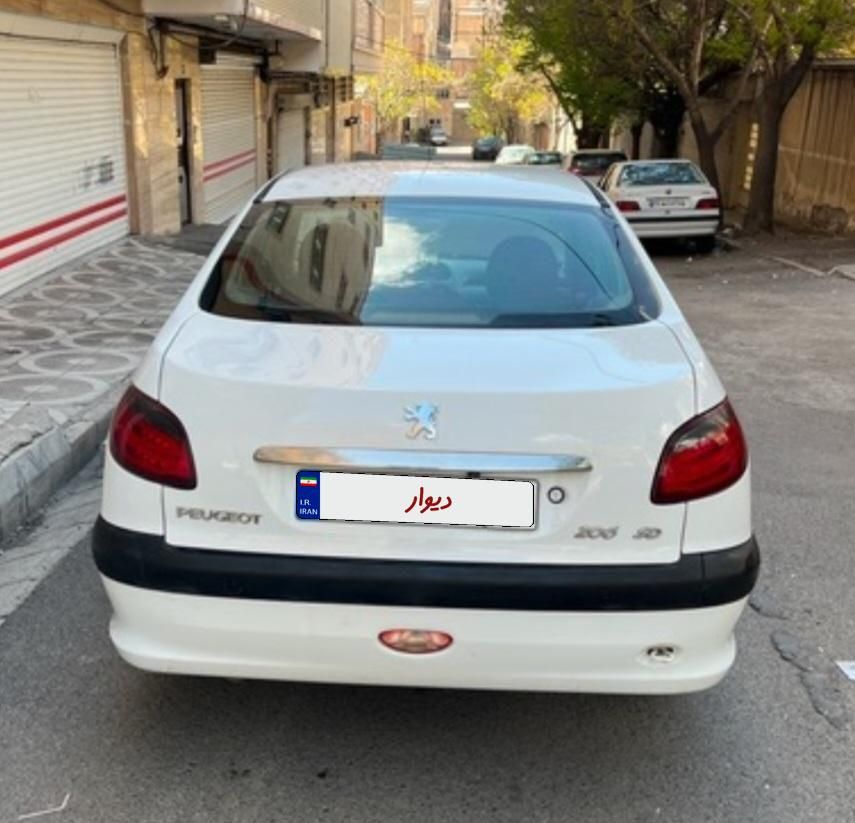 پژو 206 SD V8، مدل ۱۳۹۳|خودرو سواری و وانت|تبریز, |دیوار