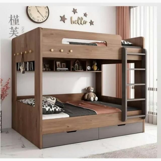تخت دوطبقه /دو طبقه پله نردبانی|تخت و سرویس خواب|اهواز, کیان اباد|دیوار