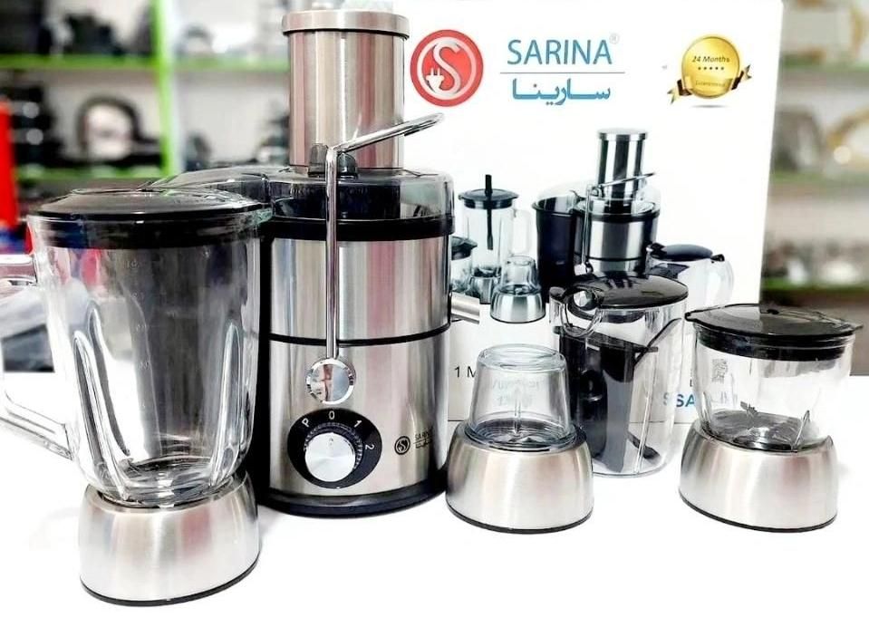 آبمیوه گیری 4کاره 1200وات ساریناباضمانت شرکتی|آبمیوه‌گیر و آب‌مرکبات‌گیر|گرگان, |دیوار