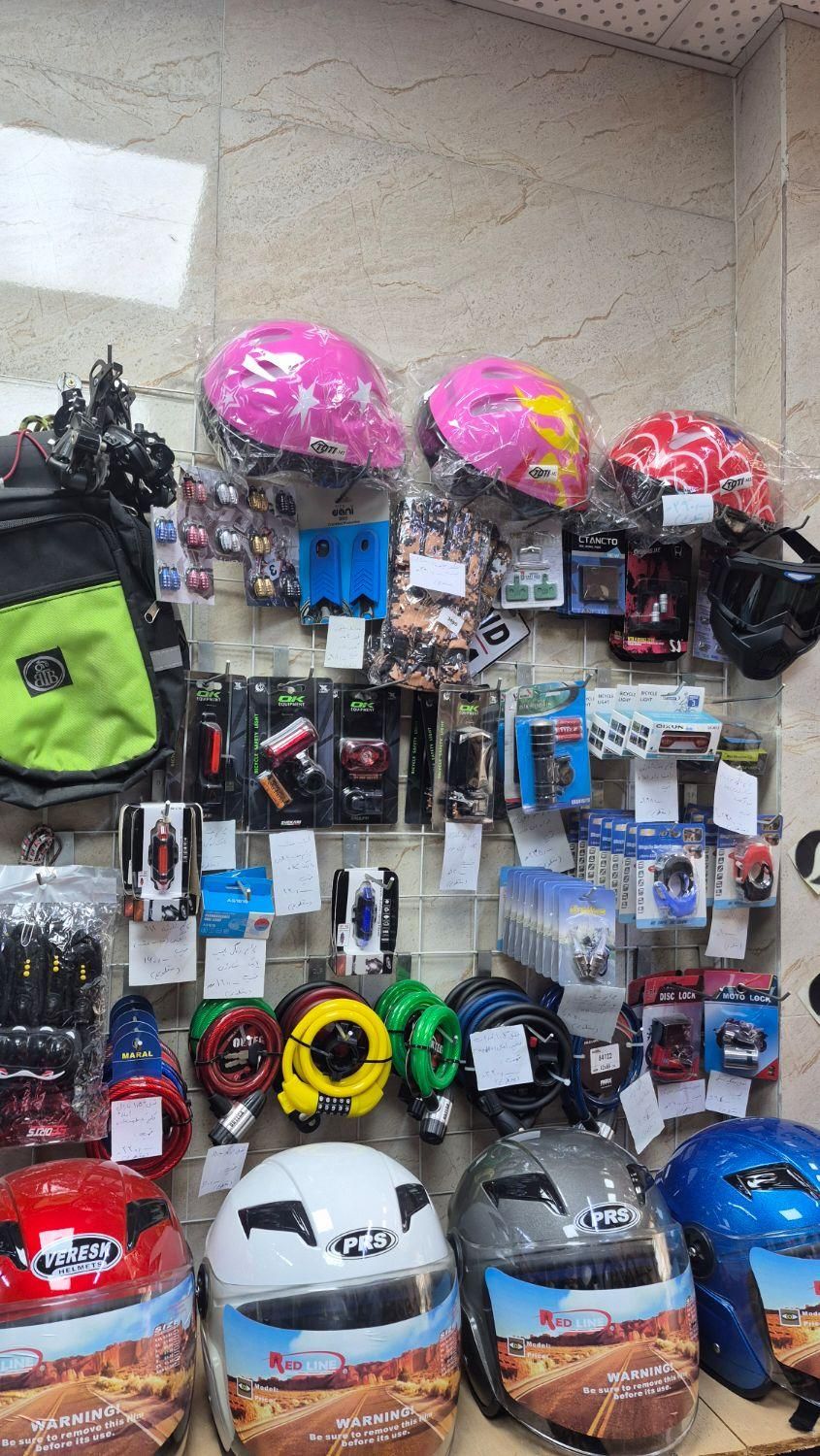 دوچرخه/لوازم یدکی/اکسسوری تزئینات دوچرخ عمده خرده|دوچرخه، اسکیت، اسکوتر|رشت, پاستوریزه|دیوار