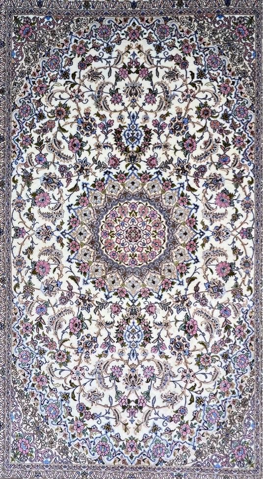 فرش دستبافت ۶ متری نقشه اصفهان دستباف نایین|فرش|تهران, نارمک|دیوار