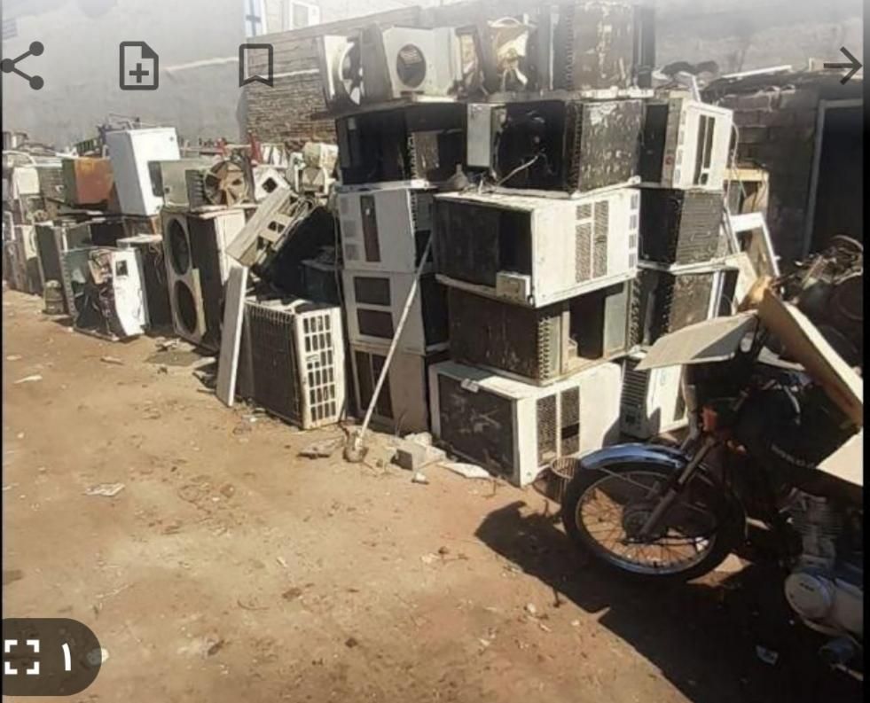 کولر سوخته تمامی کولرهای سوخته دوتکه و پنجره ای|کولر گازی و فن‌کوئل|بندر گناوه, |دیوار