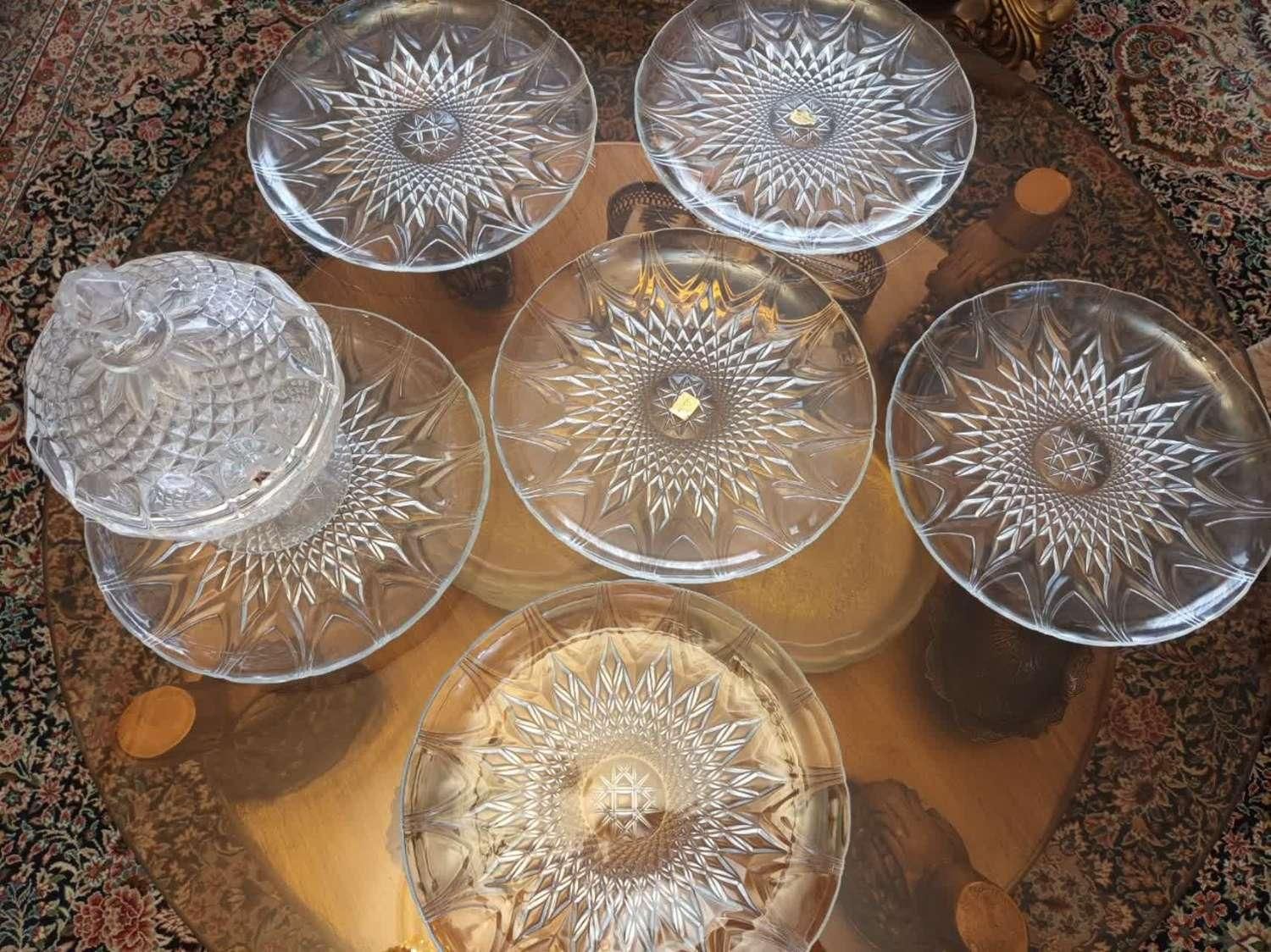 کریستال arcoroc اصل فرانسه مدل لانگ شامپ Longchamp|ظروف سرو و پذیرایی|تهران, خرمشهر|دیوار