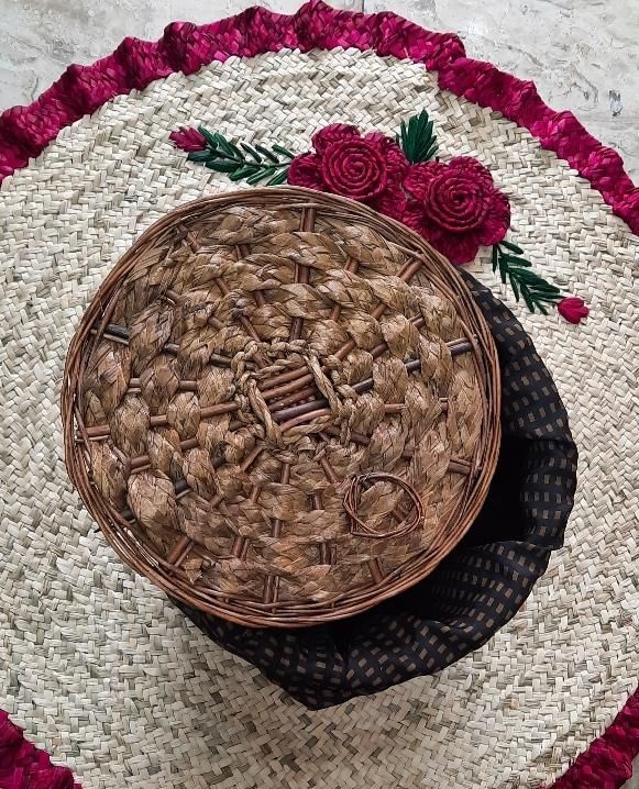 سبد لباس حصیری|صنایع دستی و سایر لوازم تزئینی|رشت, هلال احمر|دیوار