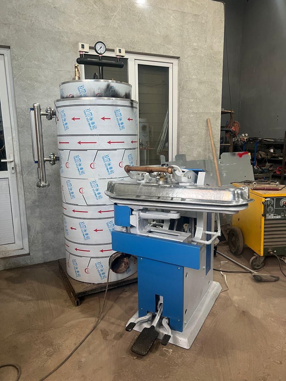 پرس لباسشویی دیگ بخار خشکن 25 کیلو|ماشین‌آلات صنعتی|خاوران, |دیوار