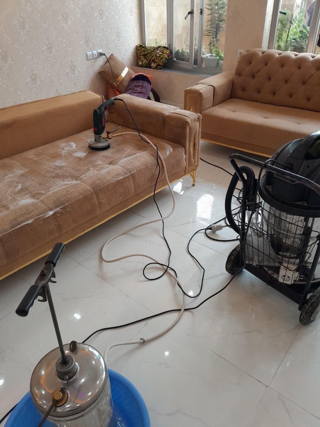 مبل شویی فولادی|خدمات نظافت|پارس‌آباد, |دیوار