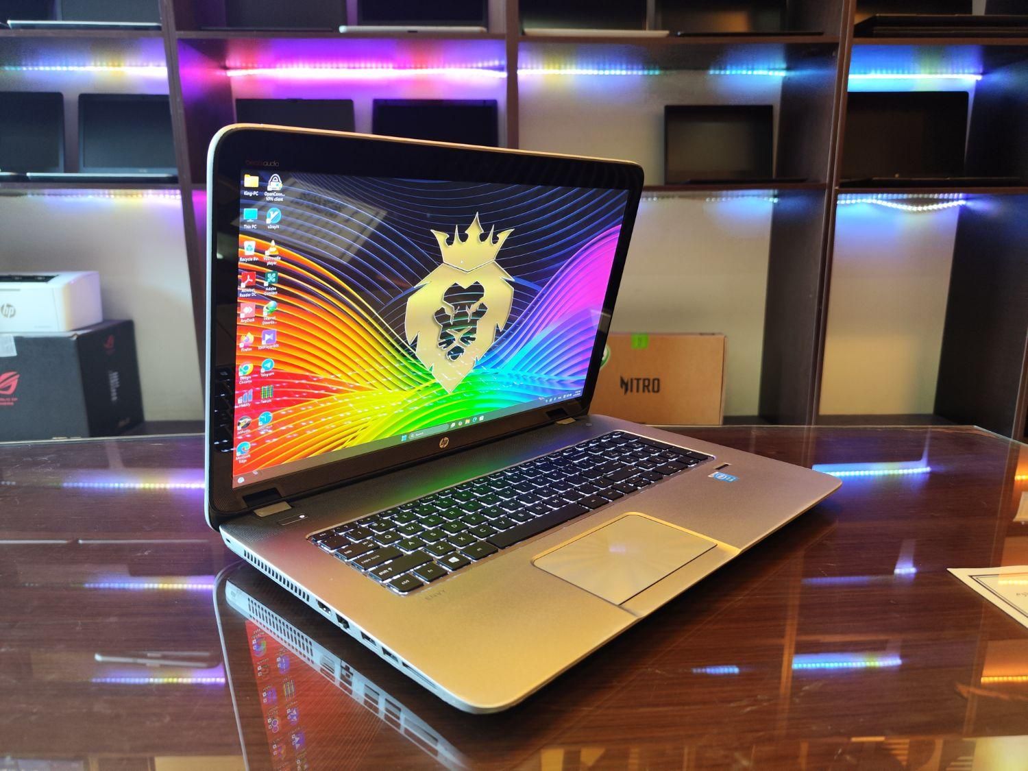 لمسی 17 اینچی i7 hp برای سوشال‌مدیا ترید دفترکار|رایانه همراه|تهران, میدان ولیعصر|دیوار