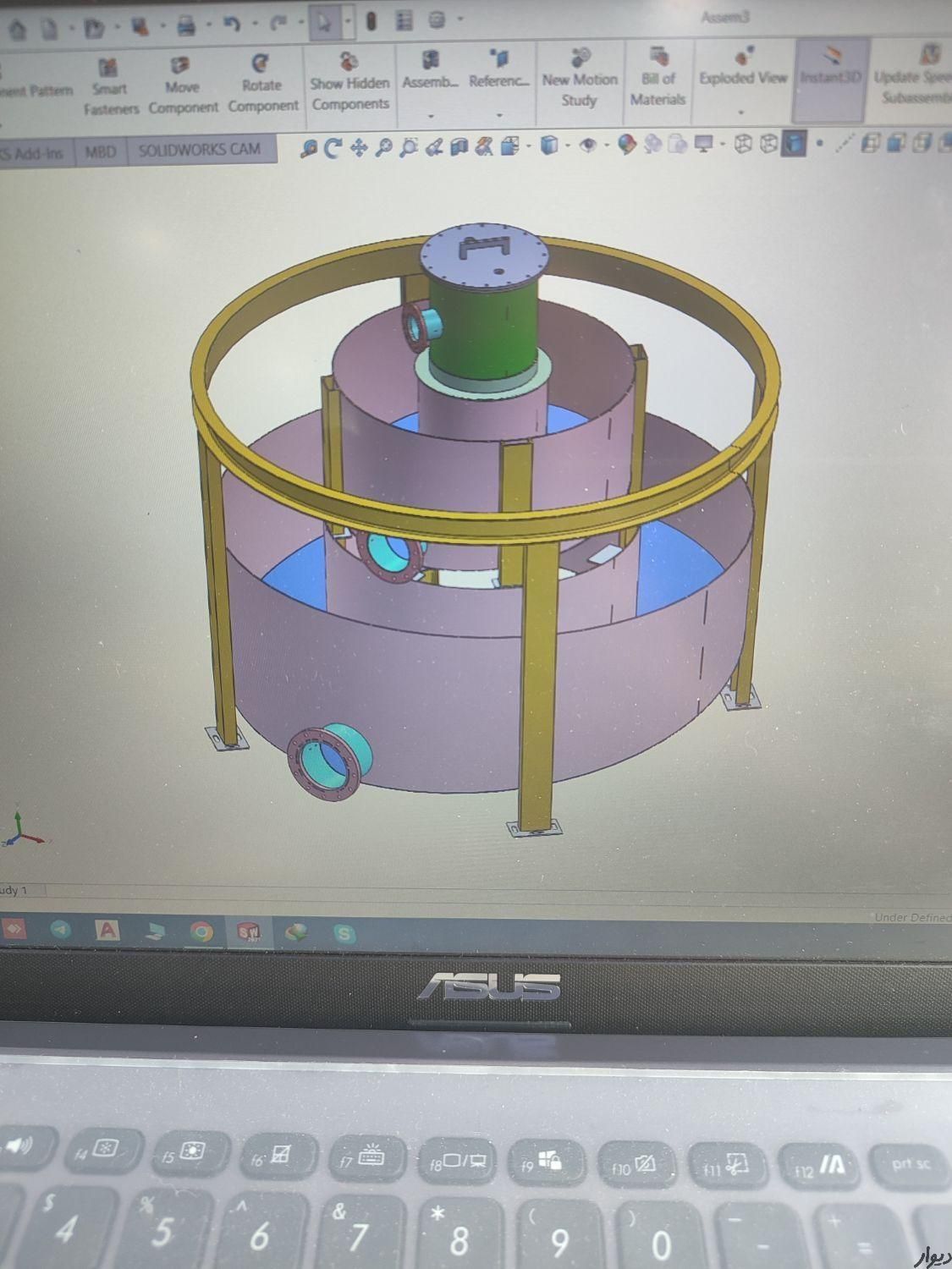 تدریس و پروژه اتوکد AutoCAD سالیدورک solidworks|خدمات آموزشی|تهران, اکباتان|دیوار