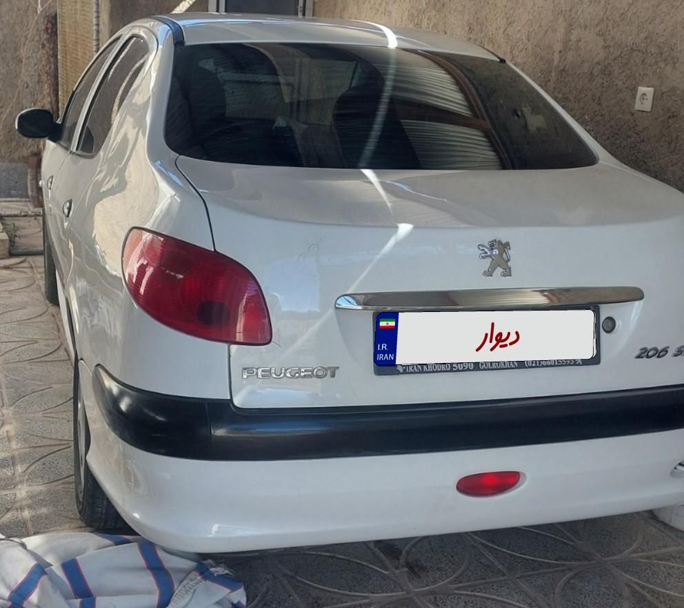 پژو 206 sd V8|خودرو سواری و وانت|گلپایگان, |دیوار
