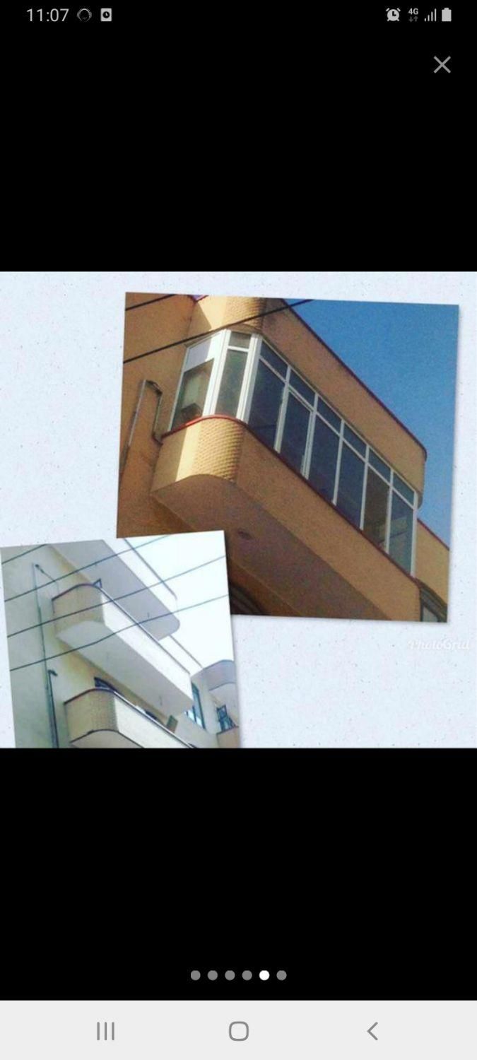 پنجره بالکن upvc|خدمات پیشه و مهارت|سهند, |دیوار