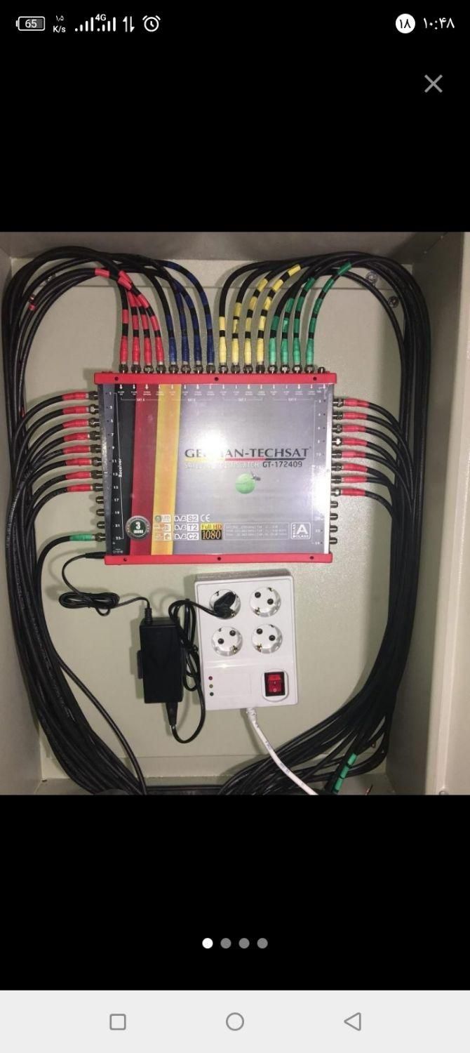 نصب. نصاب انواع آنتن های مختلف|خدمات پیشه و مهارت|اهواز, کمپلو جنوبی|دیوار