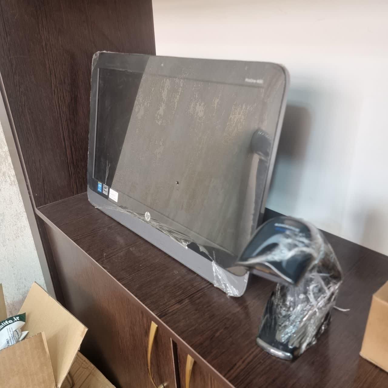 صندوق فروشگاهی hp4089 plu  بارکدخوان فیش پرینتر|فروشگاه و مغازه|آباده, |دیوار