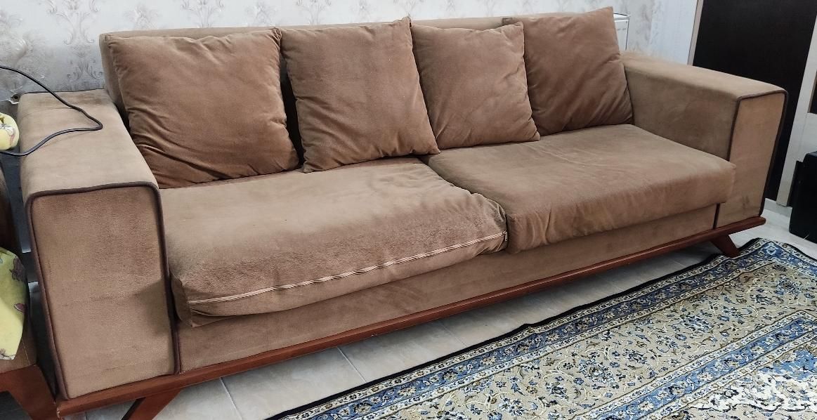 مبل راحتی هفت نفره|مبلمان خانگی و میز عسلی|کرمانشاه, |دیوار