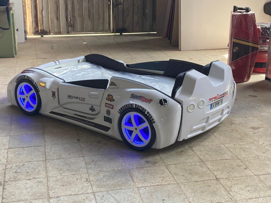 تخت خواب ماشینی مدل لامبورگینی برند بی بی کو|تخت و سرویس خواب|تهران, علم و صنعت|دیوار