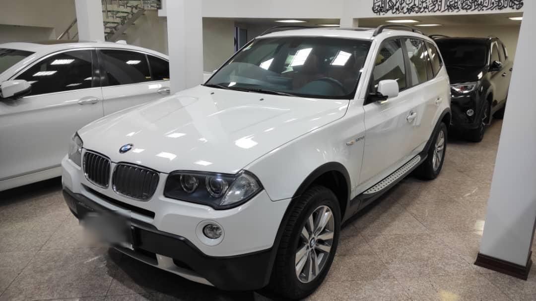 BMW x3 مدل ۲۰۰۹ سفید بدون نقطه حتی سپرها|خودرو سواری و وانت|تهران, سهروردی|دیوار