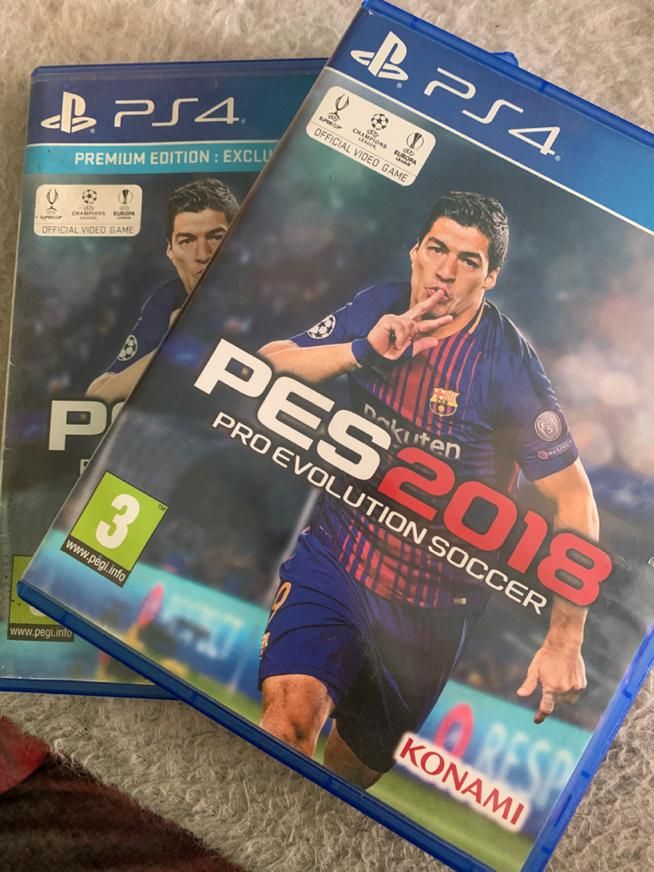دیسک بازی pes2018|کنسول، بازی ویدئویی و آنلاین|میاندوآب, |دیوار