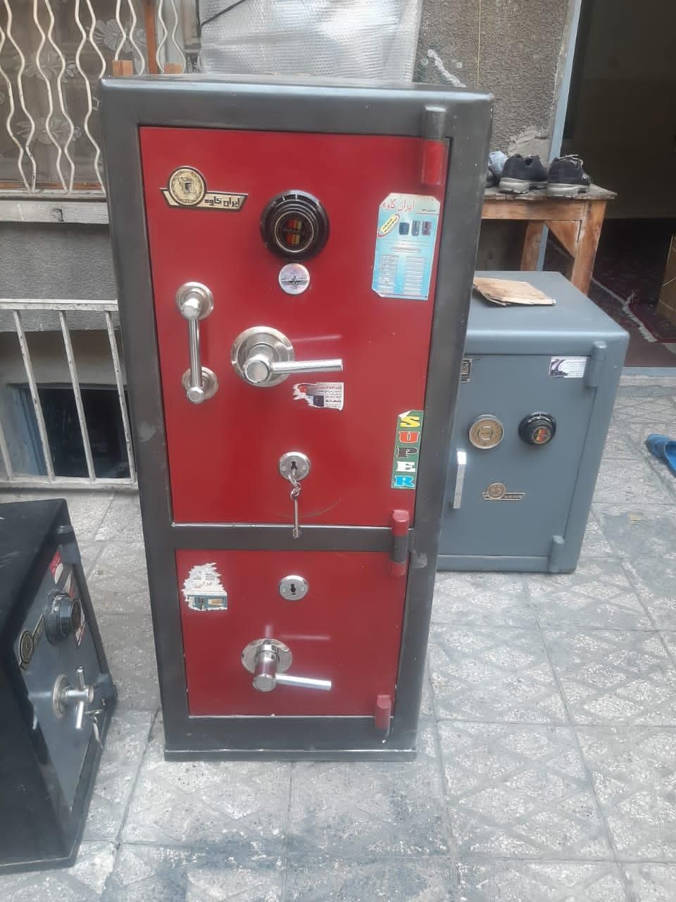 گاو صندوق ، گاوصندوق ایران کاوه ، گاوصندوق دو طبقه|ابزارآلات|تهران, زنجان جنوبی|دیوار
