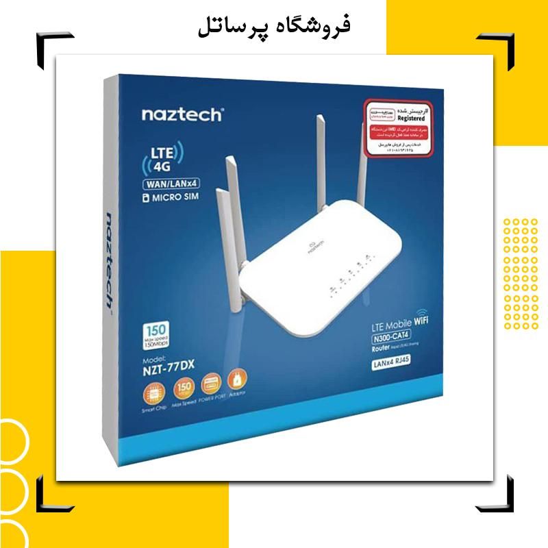 مودم 4G LTE نزتک مدل NZT-77DX|مودم و تجهیزات شبکه|مرودشت, دولت آباد|دیوار