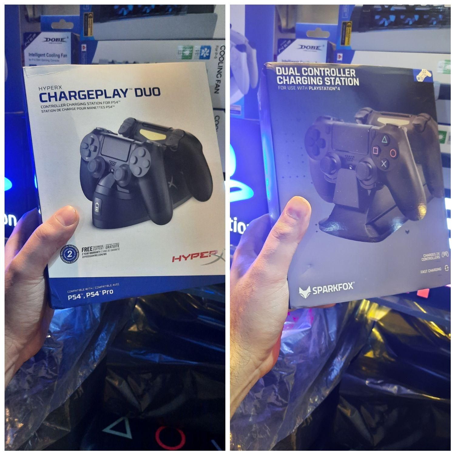 شارژر دسته حرفه ای ps4|کنسول، بازی ویدئویی و آنلاین|تهران, نیروی هوایی (پیروزی)|دیوار