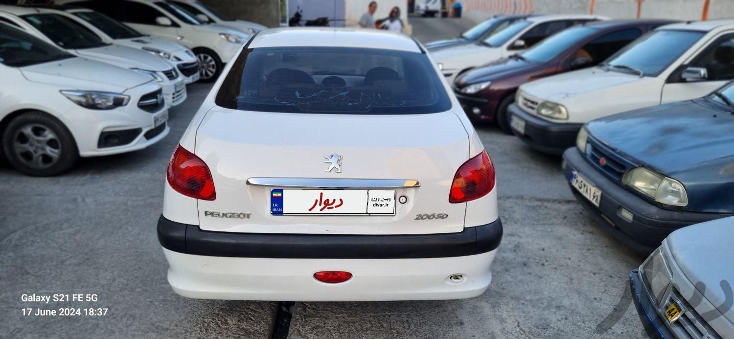 پژو 206 SD V10، مدل ۱۳۸۷