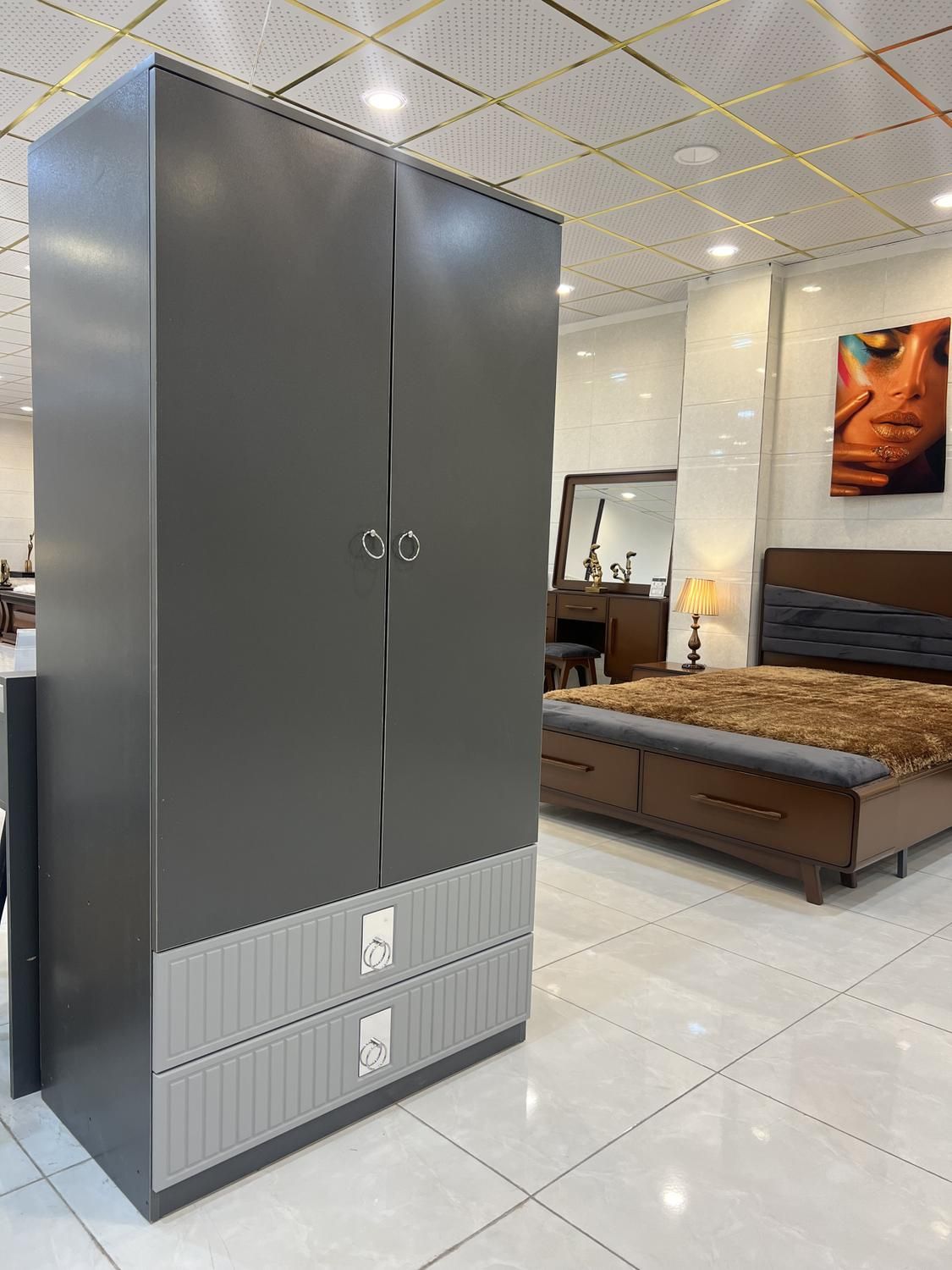 سرویس خواب درسا ـ سرای شاهکار|تخت و سرویس خواب|یزد, |دیوار