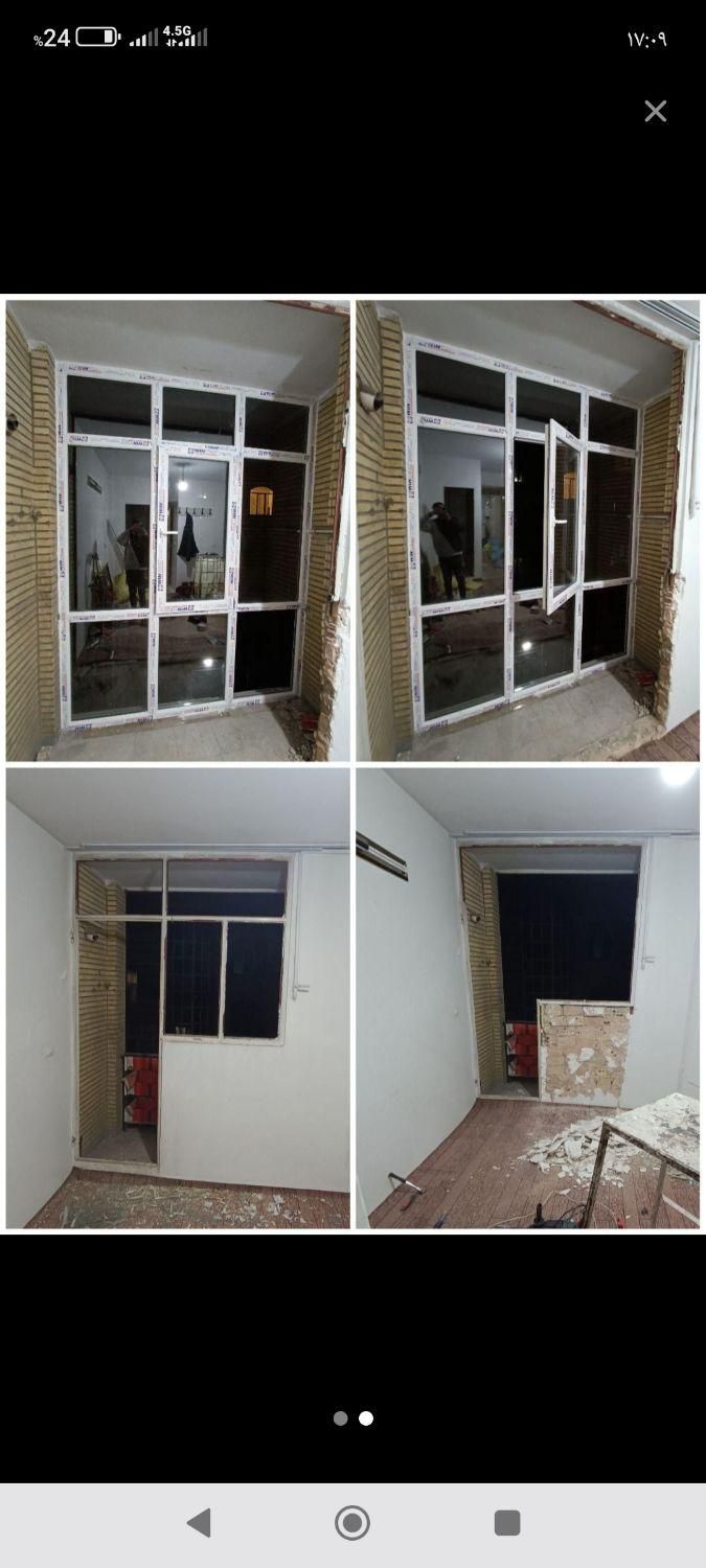جلو بالکن با upvc +هدیه ما توری پیلیسه|مصالح و تجهیزات ساختمان|تهران, سلسبیل جنوبی|دیوار