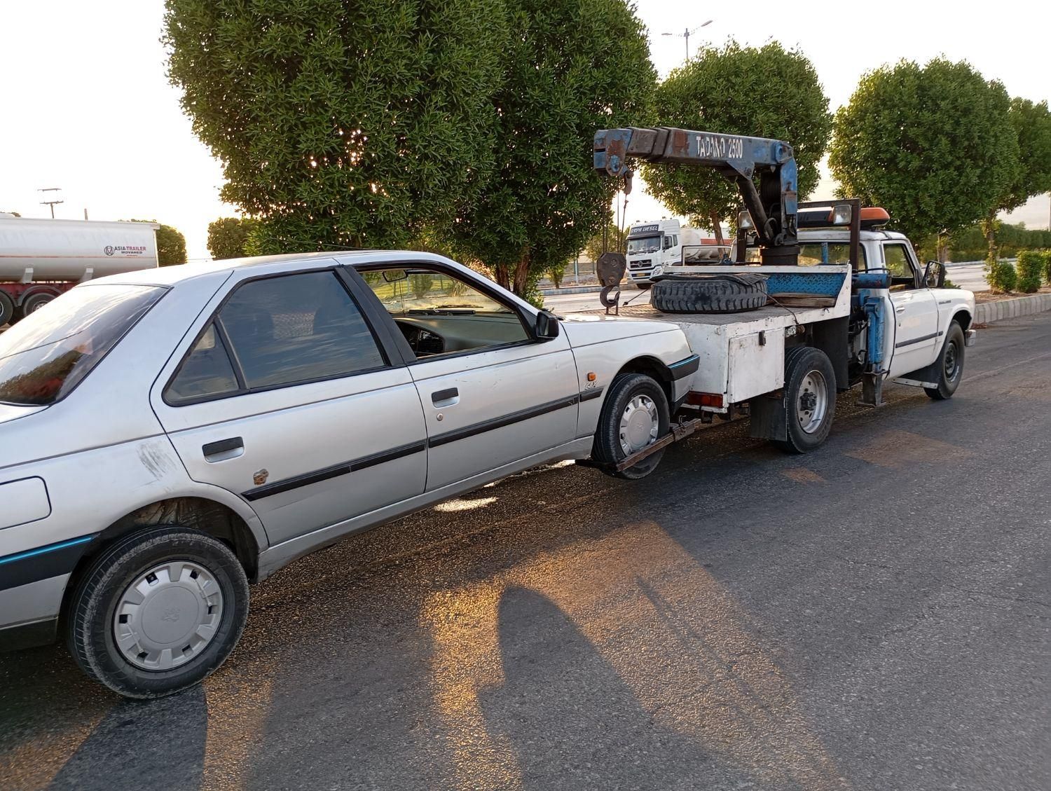 جرثقیل۲تن نیسان امدادخودرو.یدکش.یدک کش|خدمات حمل و نقل|اندیمشک, |دیوار