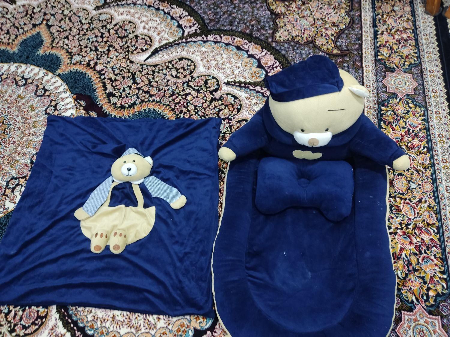 سرویس خواب سه تکه ای خرسی نوزاد|اسباب و اثاث بچه|یاسوج, |دیوار