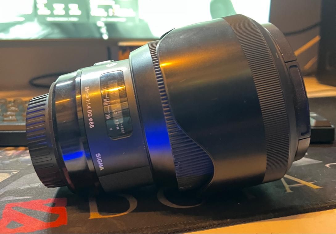 لنز سیگما sigma 85mm|دوربین عکاسی و فیلم‌برداری|تبریز, |دیوار