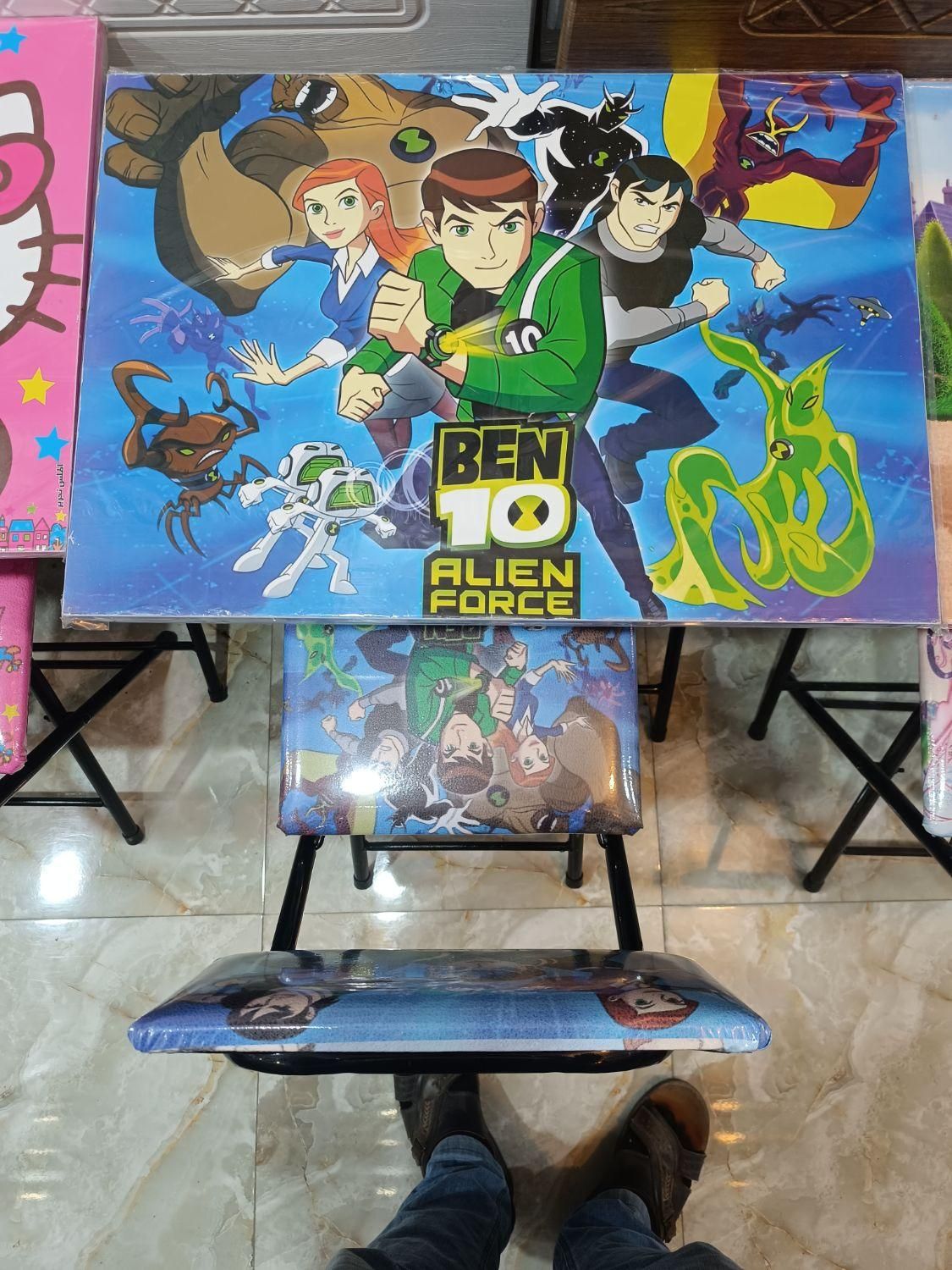 میز تحریر با صندلی تاشو|میز تحریر و کامپیوتر|کاشان, |دیوار