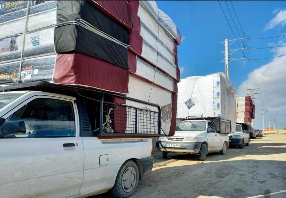 تشک تخت رویا و رویال طبی فنری|تشک تختخواب|اراک, |دیوار