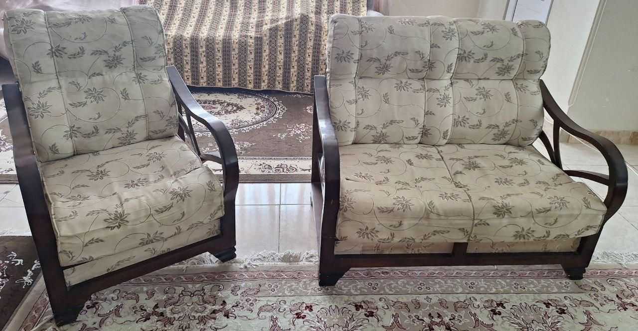 مبل ۷ نفره کارکرده|مبلمان خانگی و میز عسلی|کرمانشاه, |دیوار