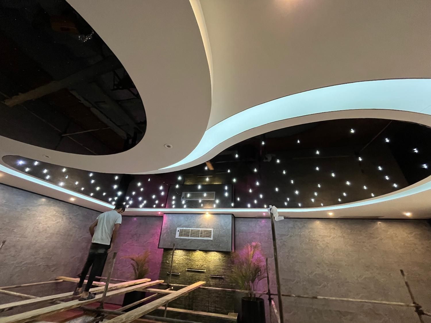 به زیبایی سقف ارزوهایتان(سقف کاذب کشسان)|مصالح و تجهیزات ساختمان|کرج, عظیمیه|دیوار