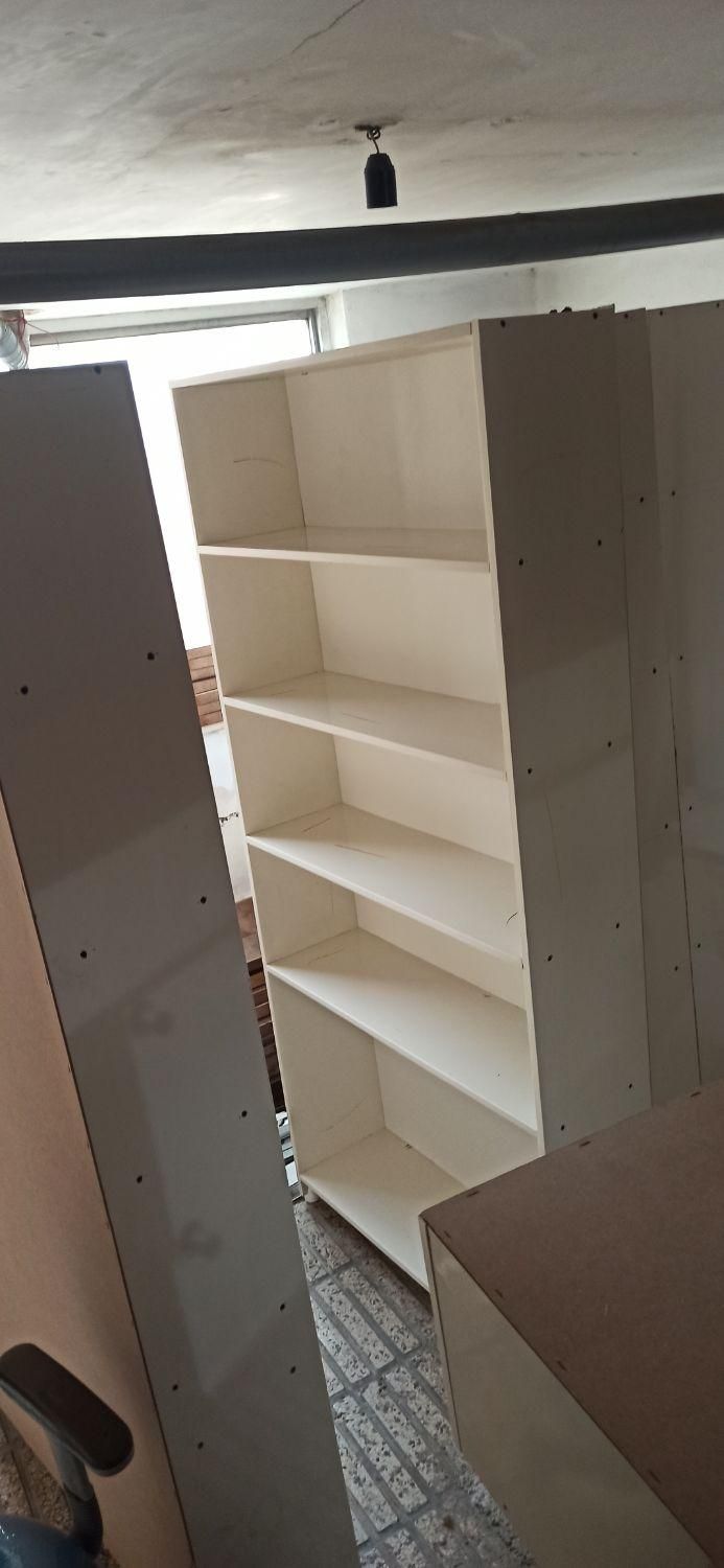 قفسه کتابخانه شلف|کتابخانه، شلف، قفسههای دیواری|گرگان, |دیوار