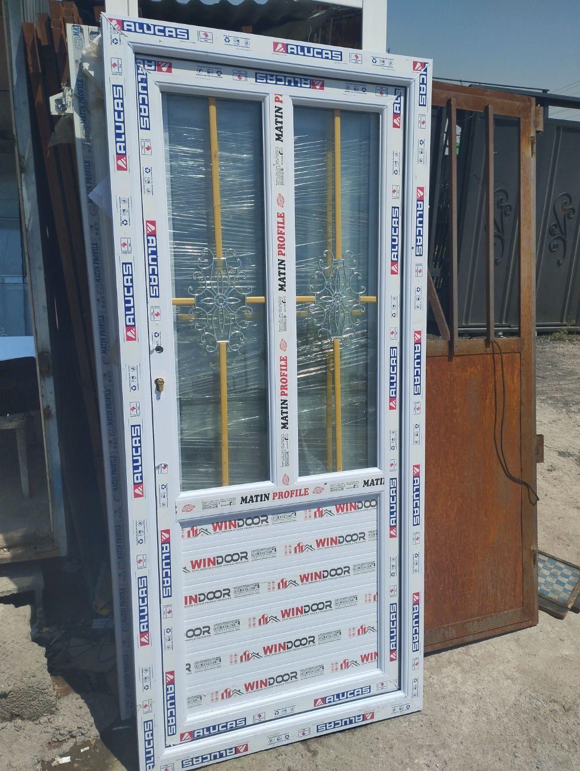 درب pvc upvcپی وی سی ضدسرقت بالکن پنجره سرویس حمام|مصالح و تجهیزات ساختمان|کرج, کمال‌شهر|دیوار