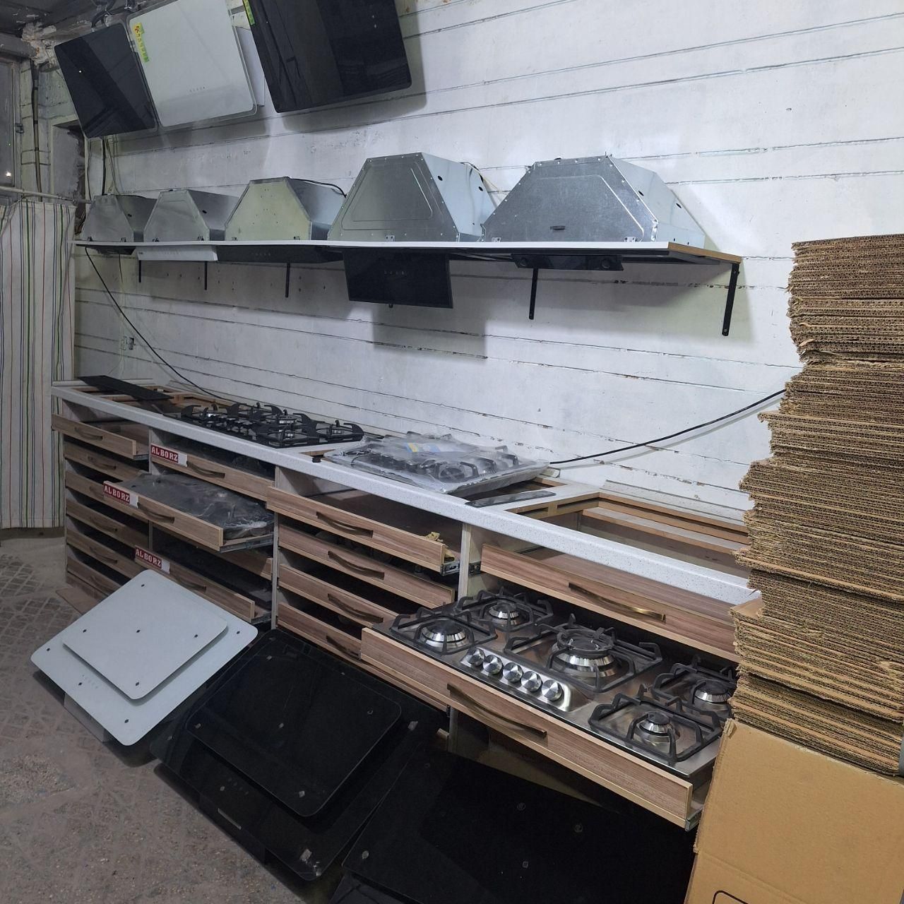 هود شیشه ای هود توکار هود مورب مدل هود مخفی لمسی|هود|تهران, شهرک غرب|دیوار