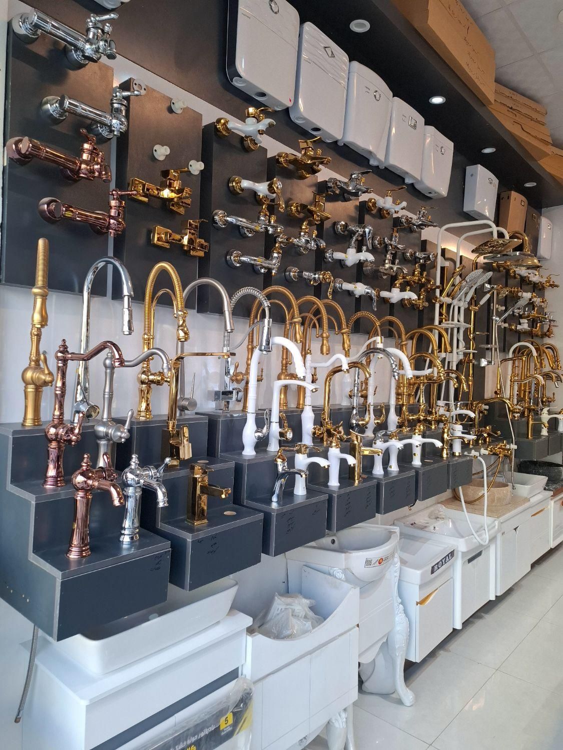 شیرآلات فانتزی و پروژه ای برلیان|مصالح و تجهیزات ساختمان|مشهد, توس (بلوار توس)|دیوار